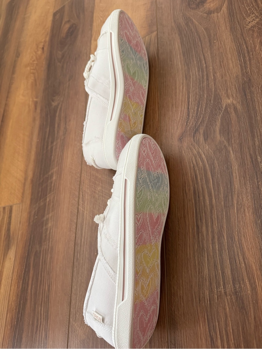 BOBS Skechers Women’s Canvas Slip-On Sneaker Size 10 - Picture 3 of 4